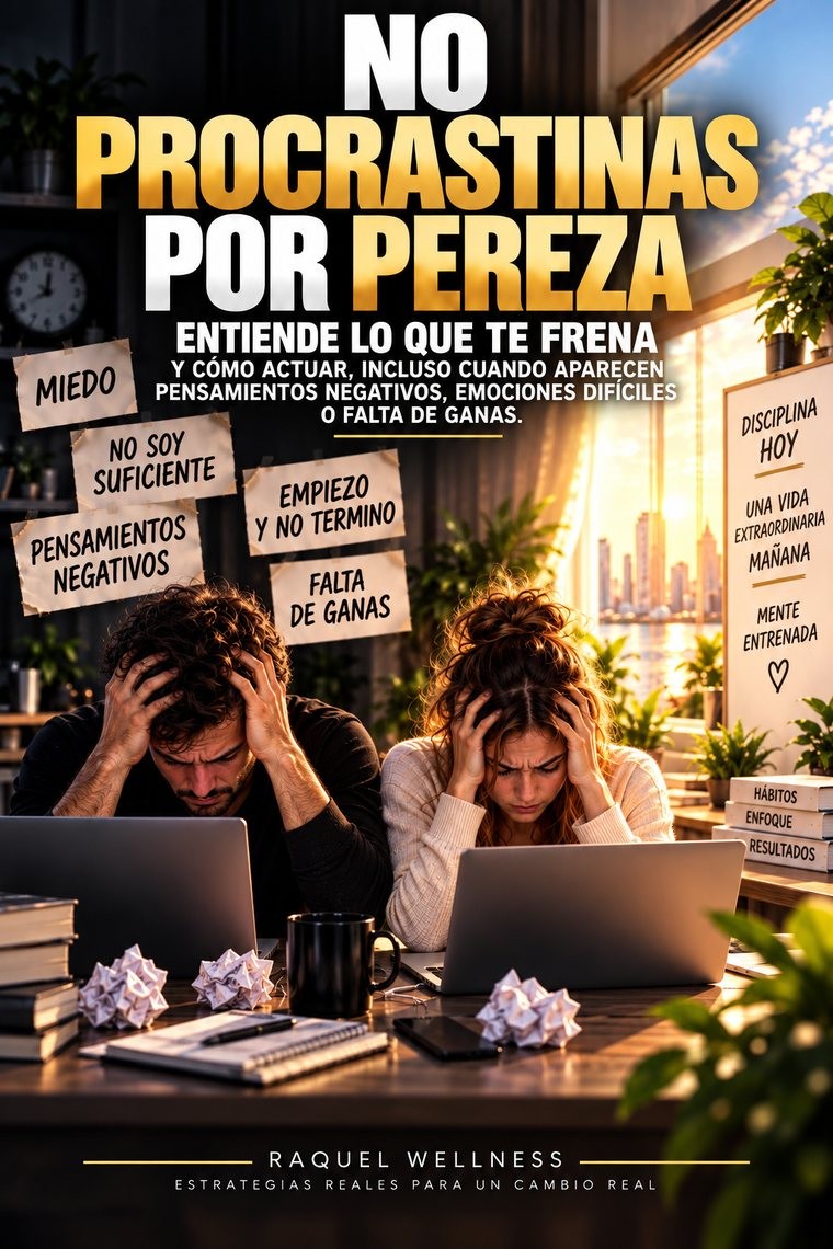 No Procrastinas por Pereza